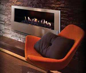 Minet Ventfree Built-in fireplace